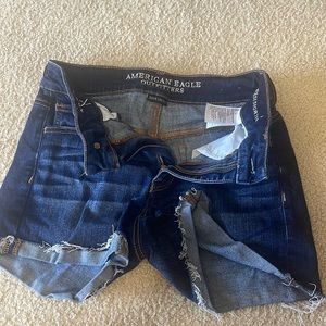 Jean shorts. American Eagle Outfitters. Previously worn